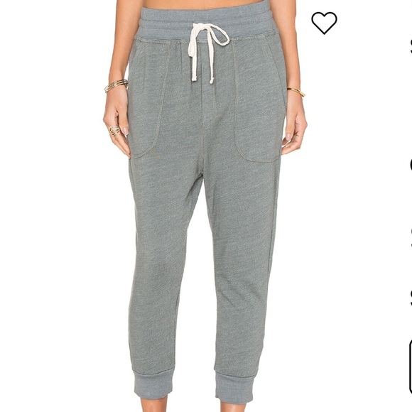 Sundry Casual Fleece Sweatpant / Jogger. Size 1 (S). Olive Green. - Picture 2 of 10